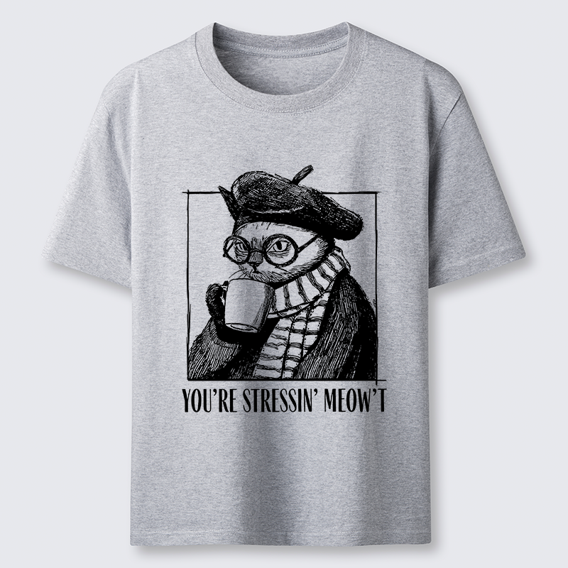 Tokyo-Tiger Cat Café：Sip, Don’t Stress Classic T-Shirt