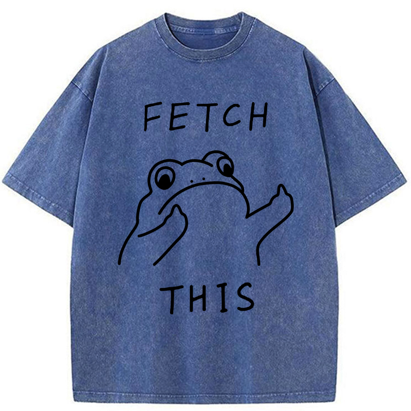 Tokyo-Tiger Fetch This Frog Washed T-Shirt