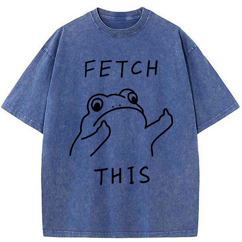 Tokyo-Tiger Fetch This Frog Washed T-Shirt