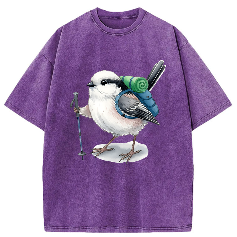 Tokyo-Tiger Traveling Titmouse Washed T-Shirt