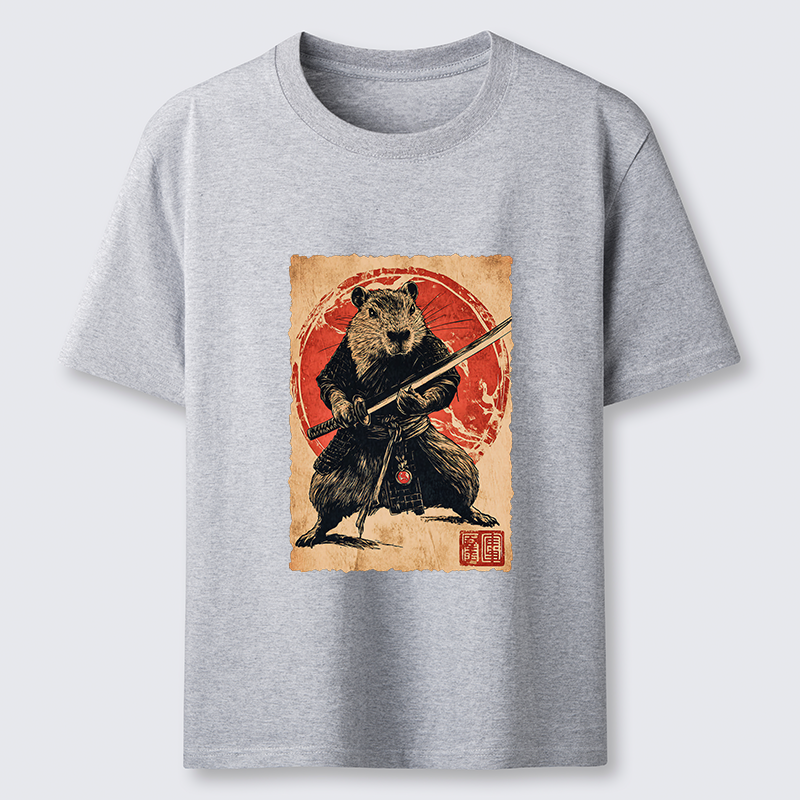 Tokyo-Tiger Samurai Capybara Japan Classic T-Shirt