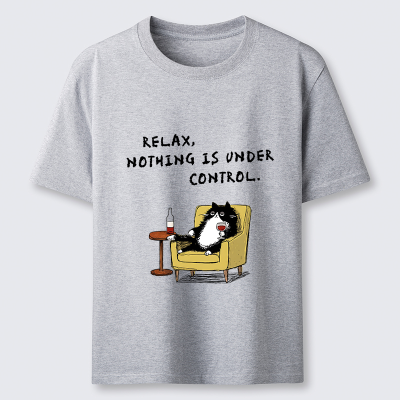 Tokyo-Tiger Unavailable Cat: Nothing Is Under Control Classic T-Shirt