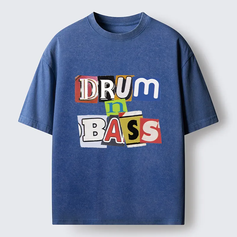Tokyo-Tiger Drum n Bass Washed T-Shirt
