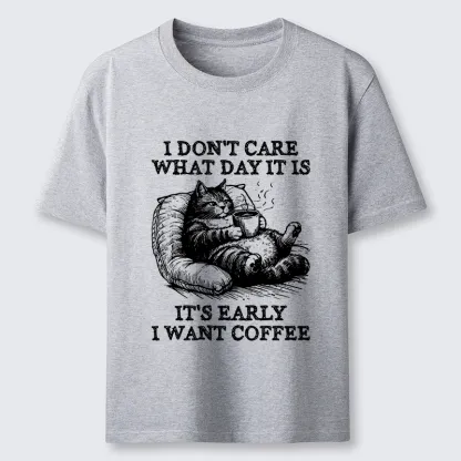 Tokyo-Tiger Have A Cup Of Coffee Before Doing Anything Classic T-Shirt