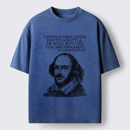 Tokyo-Tiger Your Intelligence Is Inferior To Mine Washed T-Shirt