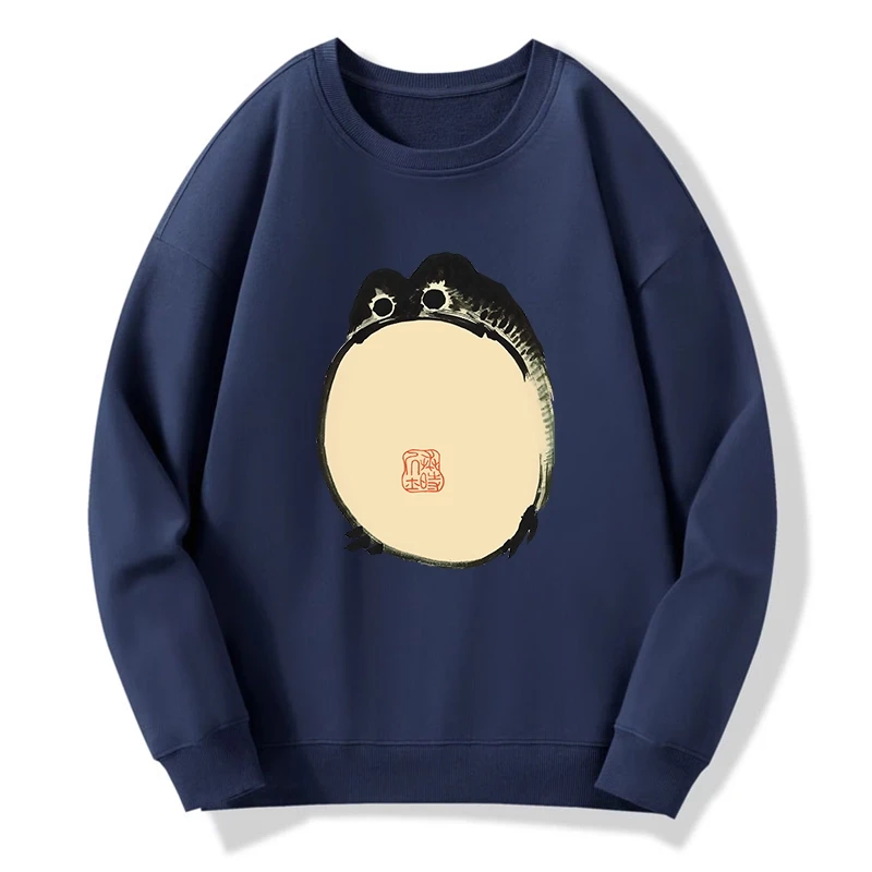 Tokyo-Tiger Grumpy Frog Japanese Sweatshirt