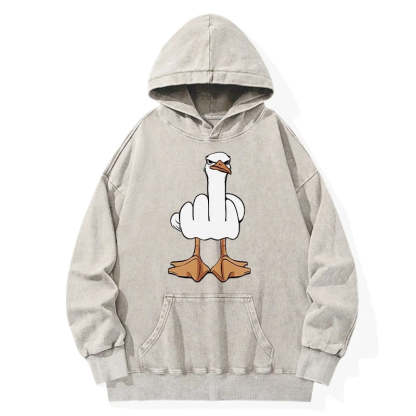 Tokyo-Tiger Funny Duck You Washed Hoodie