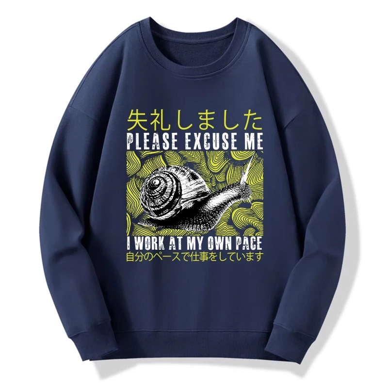 Tokyo-Tiger Snails That Work According To Their Own Rules Sweatshirt