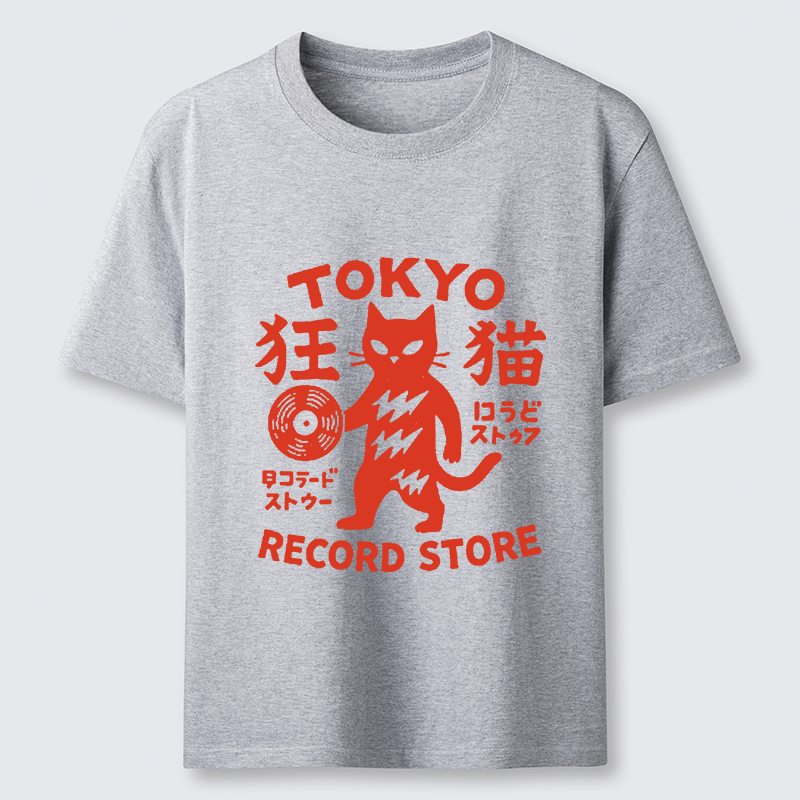 Tokyo-Tiger Japanese DJ Cat Classic T-Shirt