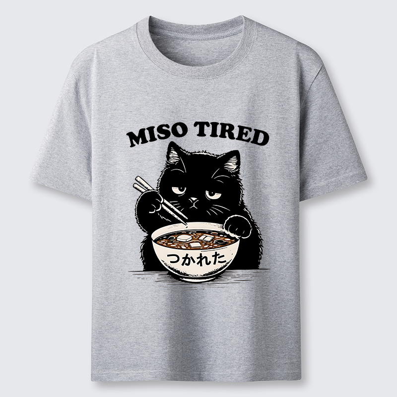 Tokyo-Tiger I Am So Tired Cat Classic T-Shirt