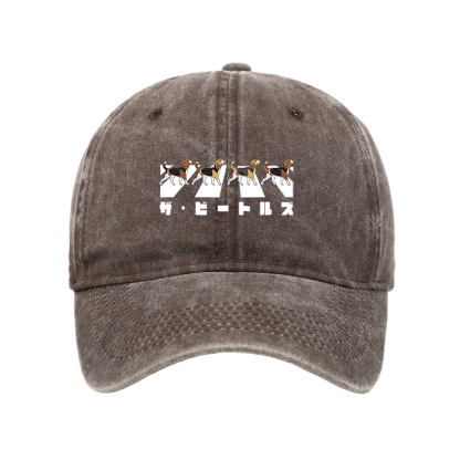 Tokyo-Tiger Walking Beagles Washed Cap