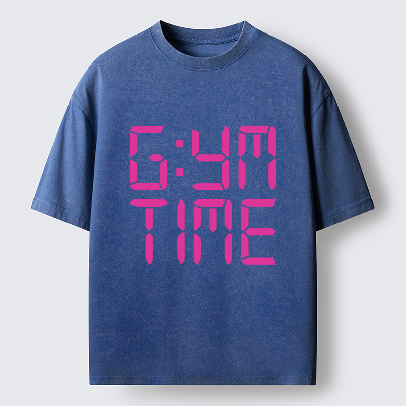 Tokyo-Tiger Gym Time Washed T-Shirt
