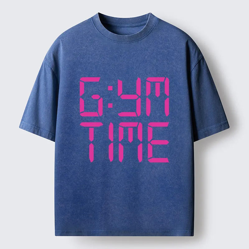 Tokyo-Tiger Gym Time Washed T-Shirt