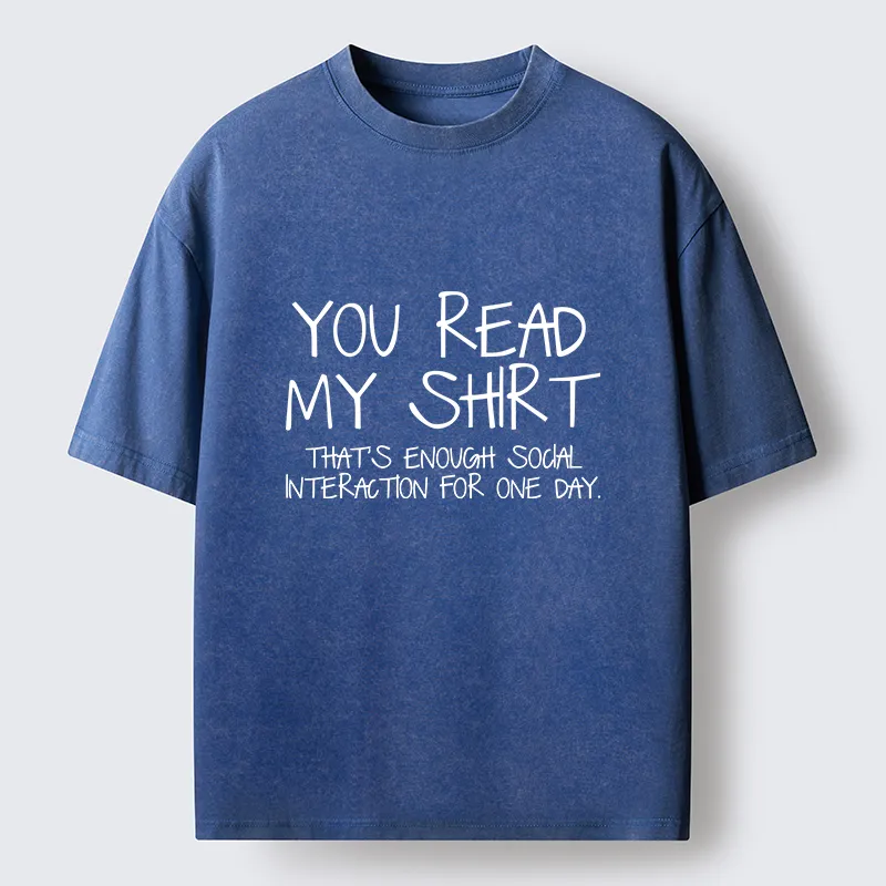 Tokyo-Tiger Daily Social Activities Washed T-Shirt