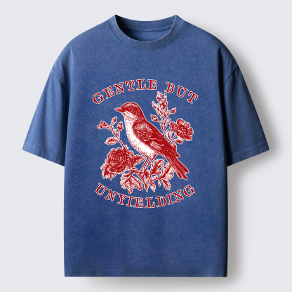 Tokyo-Tiger Gentle But Unyielding Washed T-Shirt