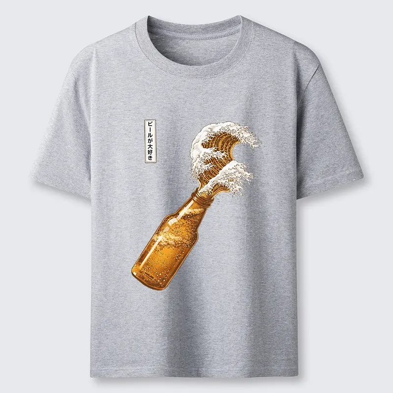 Tokyo-Tiger Beer Wave Classic T-Shirt