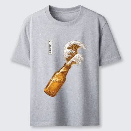 Tokyo-Tiger Beer Wave Classic T-Shirt