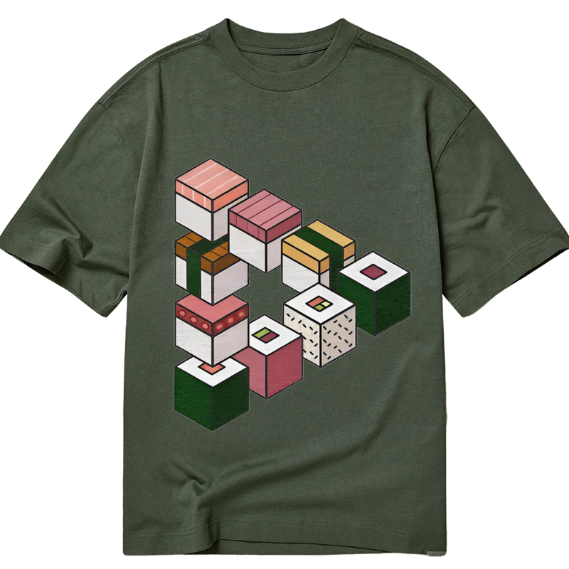 Tokyo-Tiger Infinite Loop Sushi Classic T-Shirt