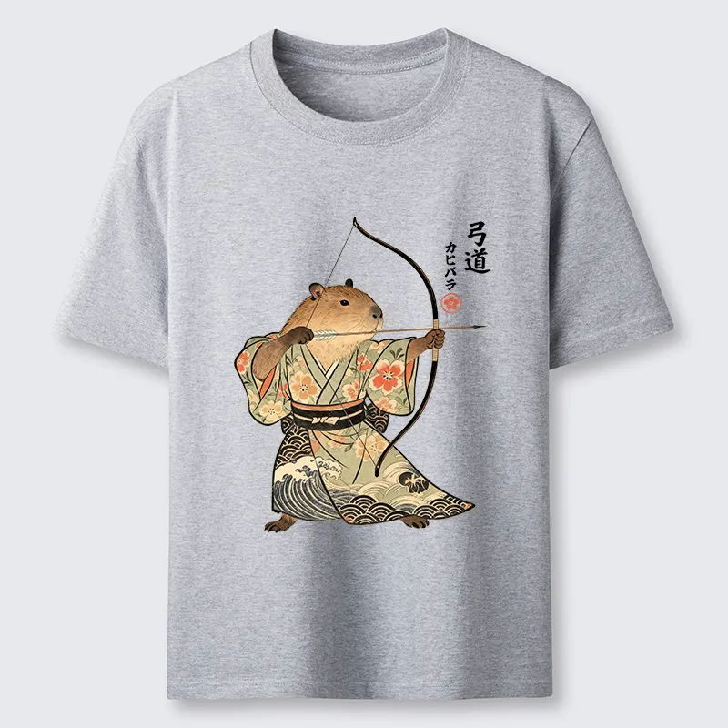 Tokyo-Tiger Capybara Archery Classic T-Shirt