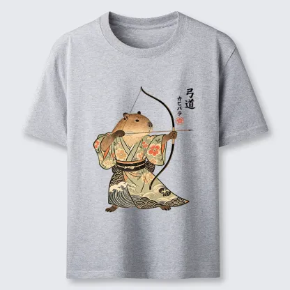 Tokyo-Tiger Capybara Archery Classic T-Shirt