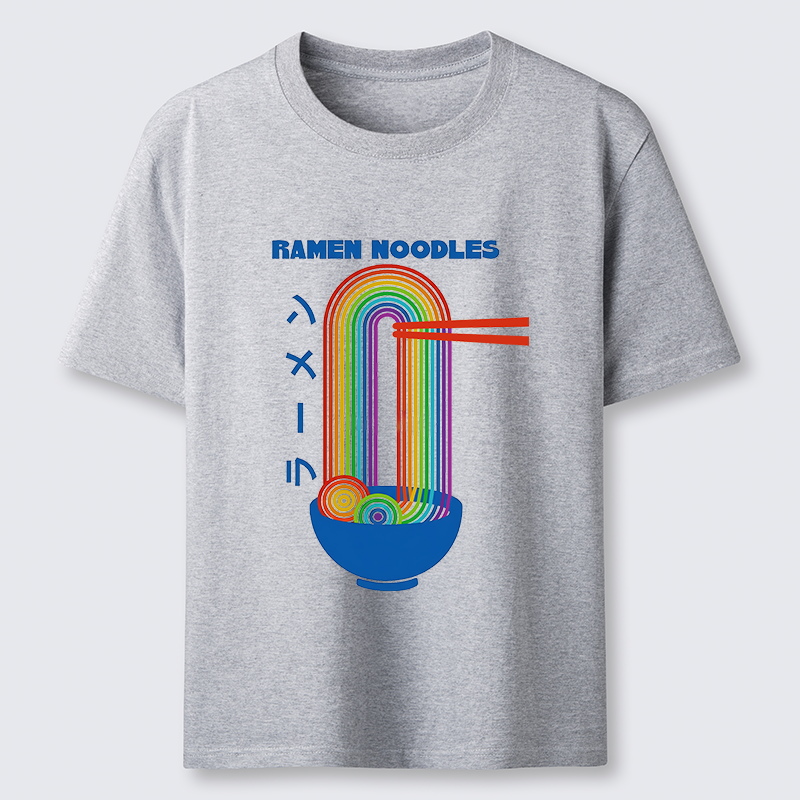 Tokyo-Tiger Ramen Rainbow Classic T-Shirt