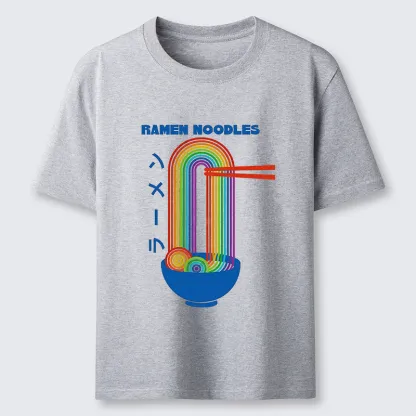 Tokyo-Tiger Ramen Rainbow Classic T-Shirt