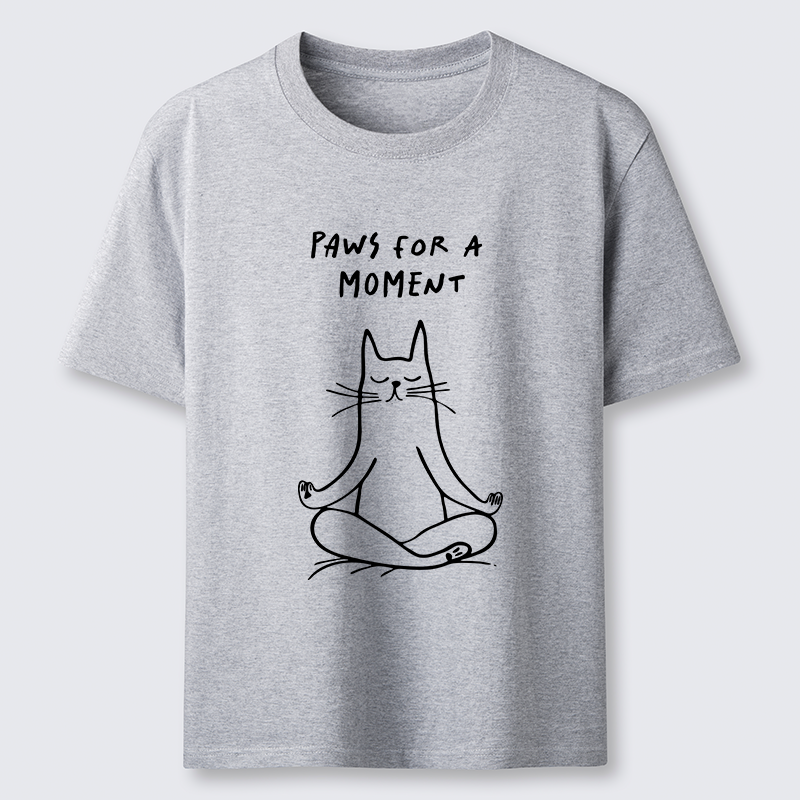 Tokyo-Tiger Yoga Zen Cat Classic T-Shirt