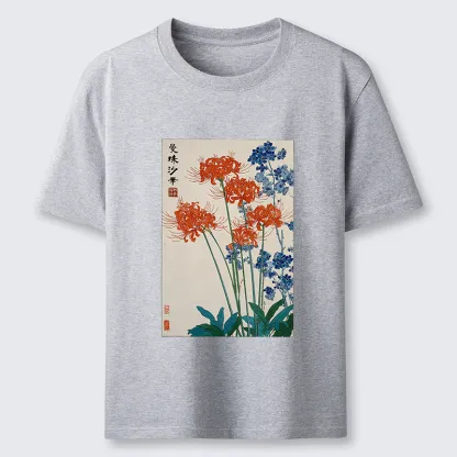 Tokyo-Tiger Red Spider Lily Bloom Classic T-Shirt