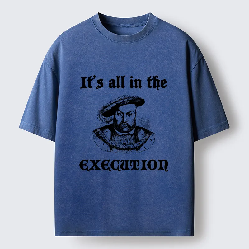 Tokyo-Tiger It’s All In The Execution Washed T-Shirt