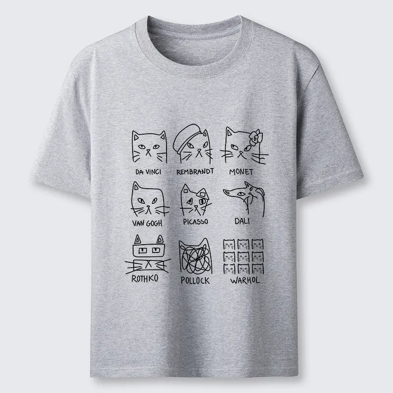 Tokyo-Tiger Artistic Cats Classic T-Shirt