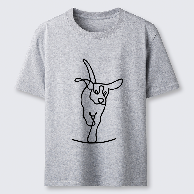 Tokyo-Tiger Minimalist Dog Classic T-Shirt