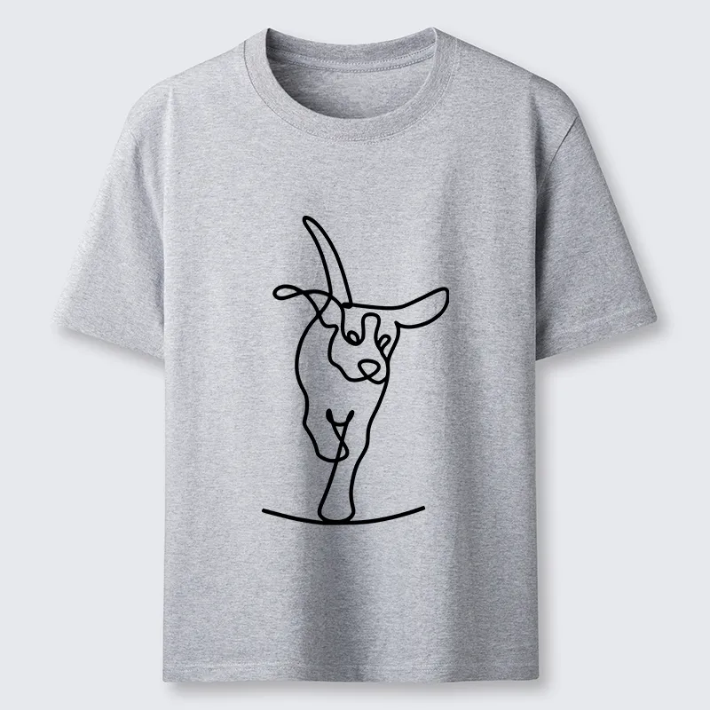 Tokyo-Tiger Minimalist Dog Classic T-Shirt