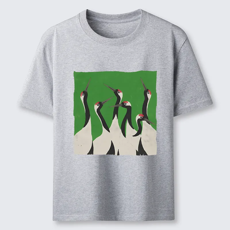 Tokyo-Tiger Crane Flock Classic T-Shirt