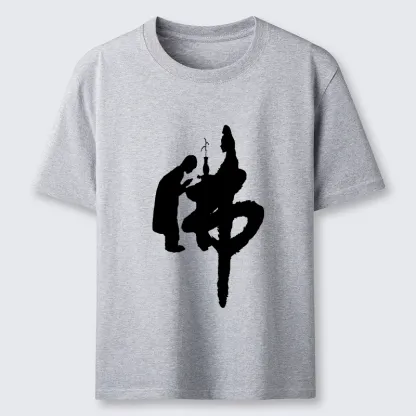 Tokyo-Tiger Buddha Kanji Classic T-Shirt