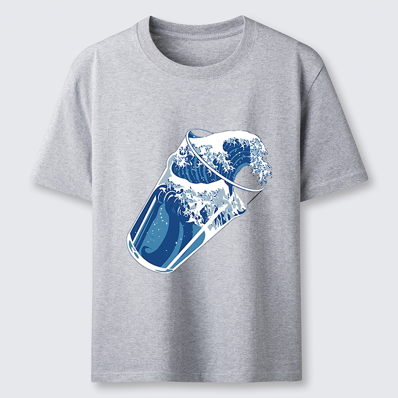 Tokyo-Tiger Waves In The Cup Classic T-Shirt