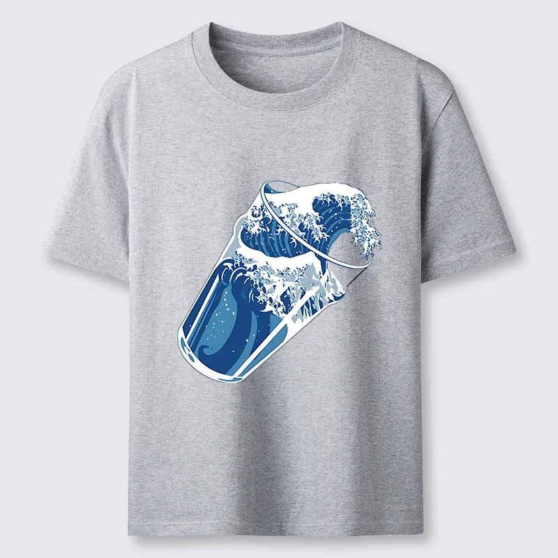 Tokyo-Tiger Waves In The Cup Classic T-Shirt