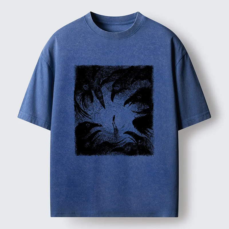 Tokyo-Tiger Deep In The Abyss Washed T-Shirt