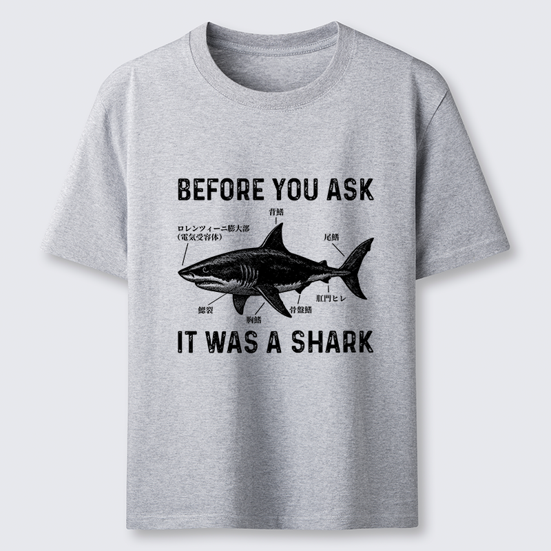 Tokyo-Tiger Before You Ask It Was A Shark Classic T-Shirt