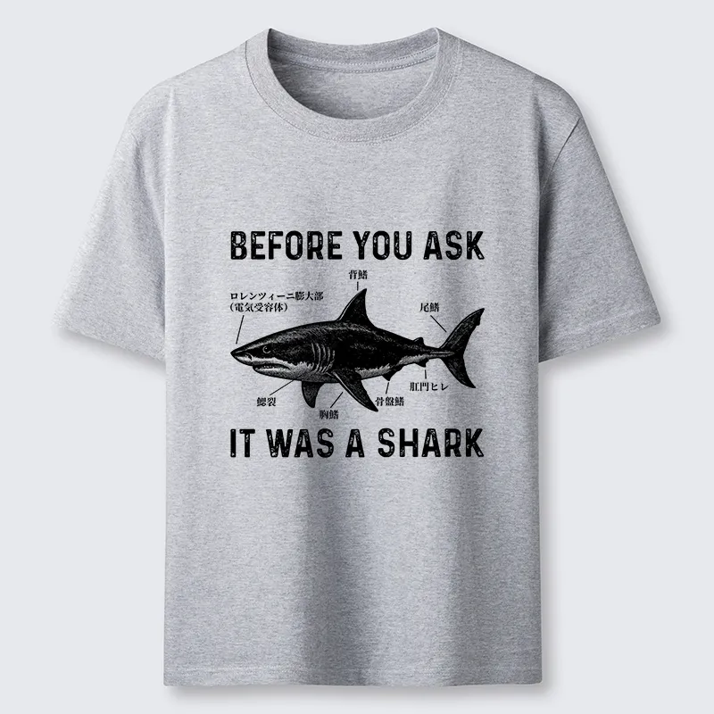 Tokyo-Tiger Before You Ask It Was A Shark Classic T-Shirt