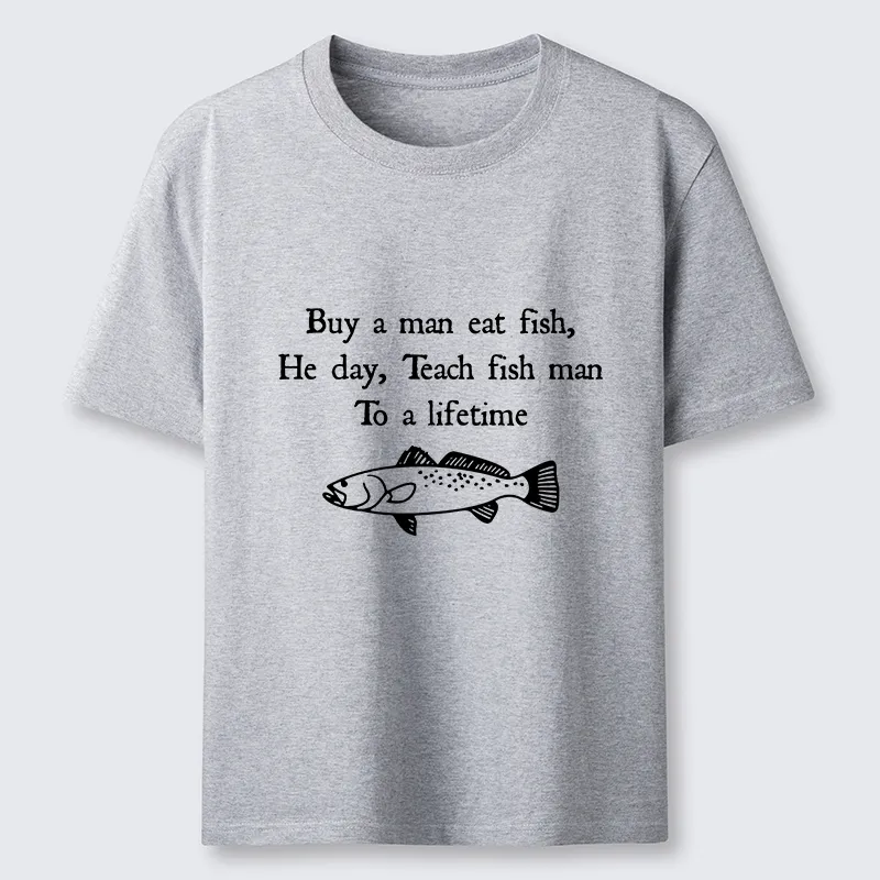 Tokyo-Tiger Man Eat Fish Meme Classic T-Shirt