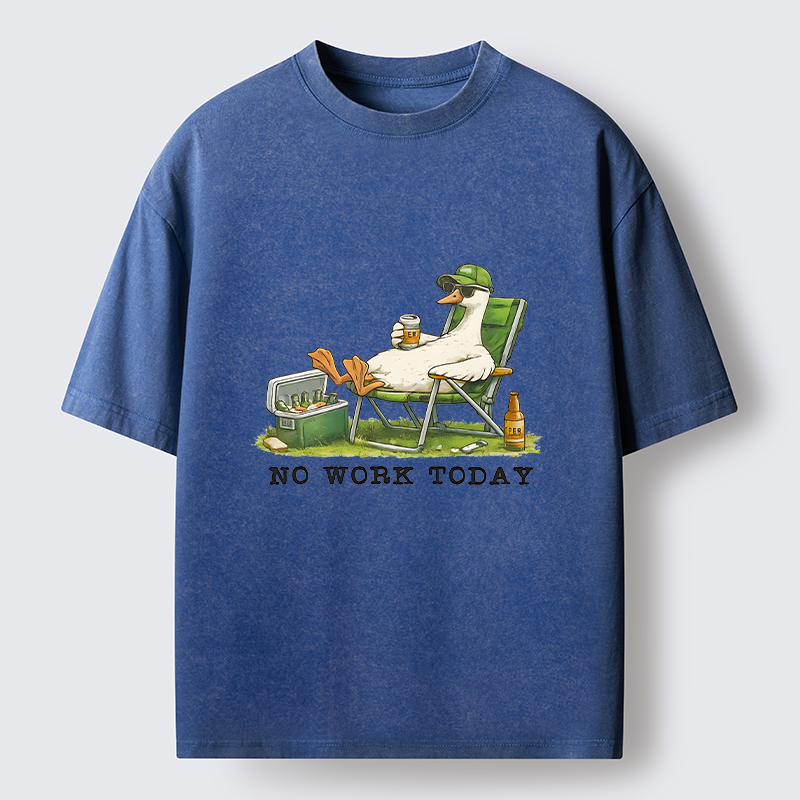 Tokyo-Tiger Resting Duck Washed T-Shirt