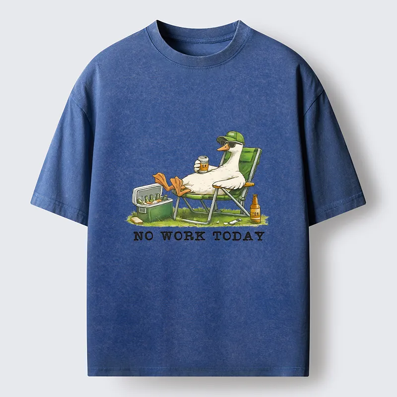 Tokyo-Tiger Resting Duck Washed T-Shirt