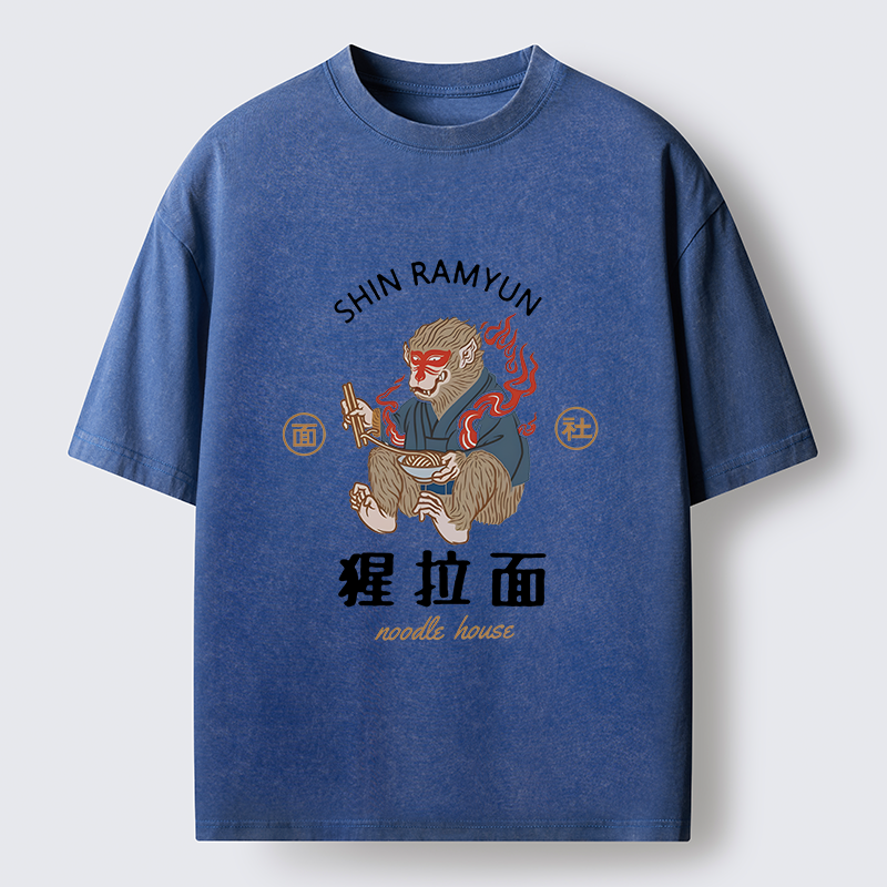 Tokyo-Tiger Shin Ramyun Washed T-Shirt