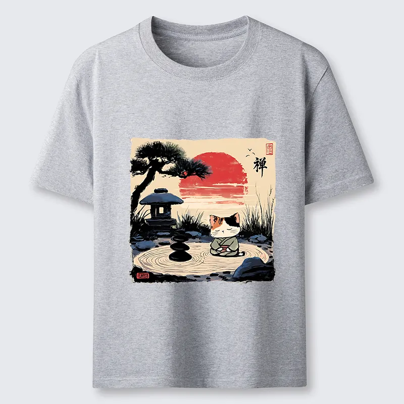 Tokyo-Tiger Zen-like Scenery Classic T-Shirt
