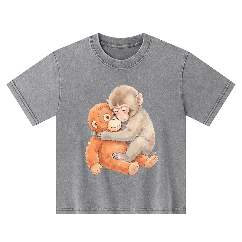Tokyo-Tiger Poor Punch Kids Washed T-Shirt
