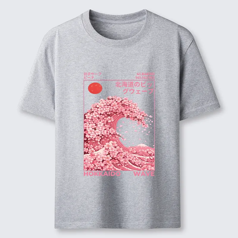 Tokyo-Tiger Sakura Wave Classic T-Shirt