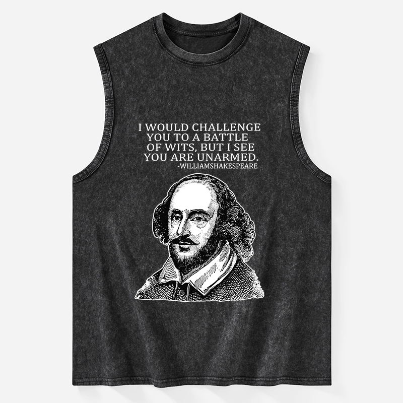 Tokyo-Tiger Your Intelligence Is Inferior To Mine Washed Tank