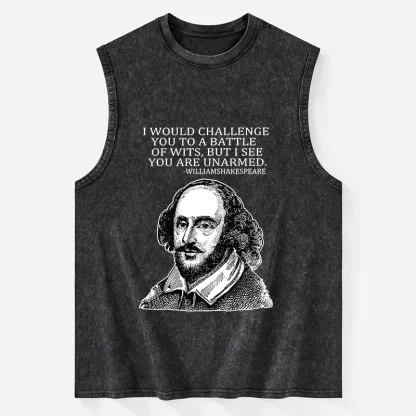 Tokyo-Tiger Your Intelligence Is Inferior To Mine Washed Tank