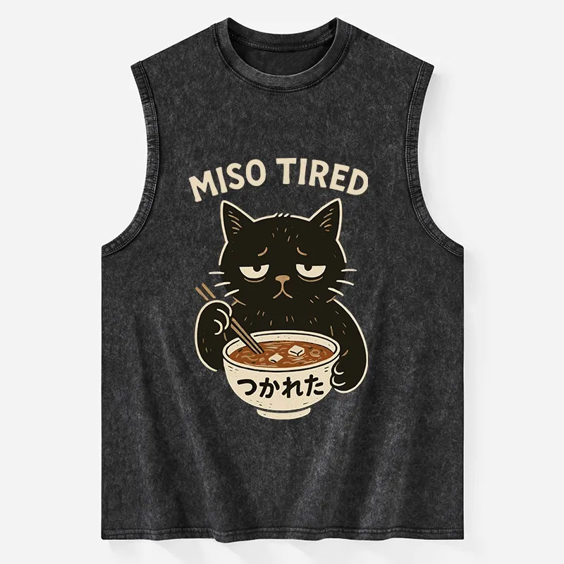 Tokyo-Tiger I’m So Tired Washed Tank