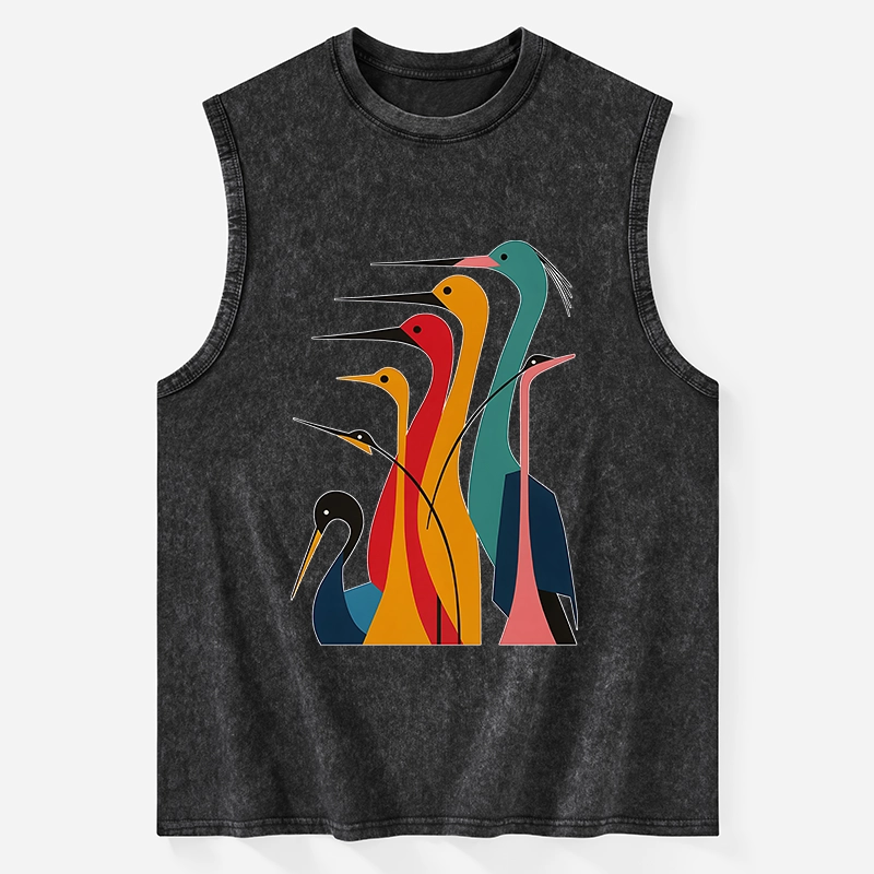 Tokyo-Tiger Various Types Of Cranes Washed Tank